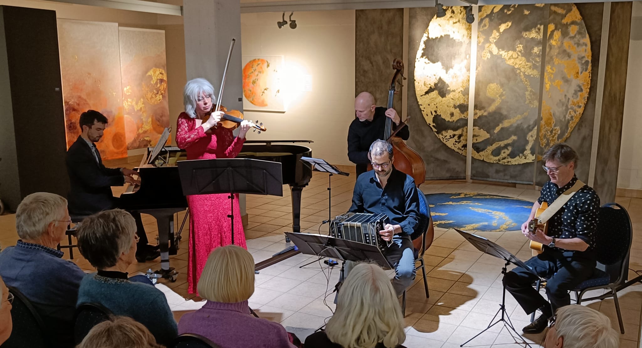 Live concert in het Flower Art Museum